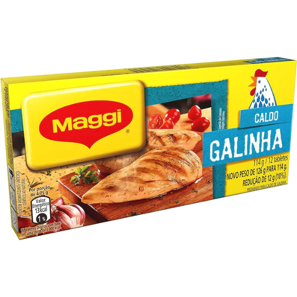 Caldo Maggi Tablete Galinha - 114gr