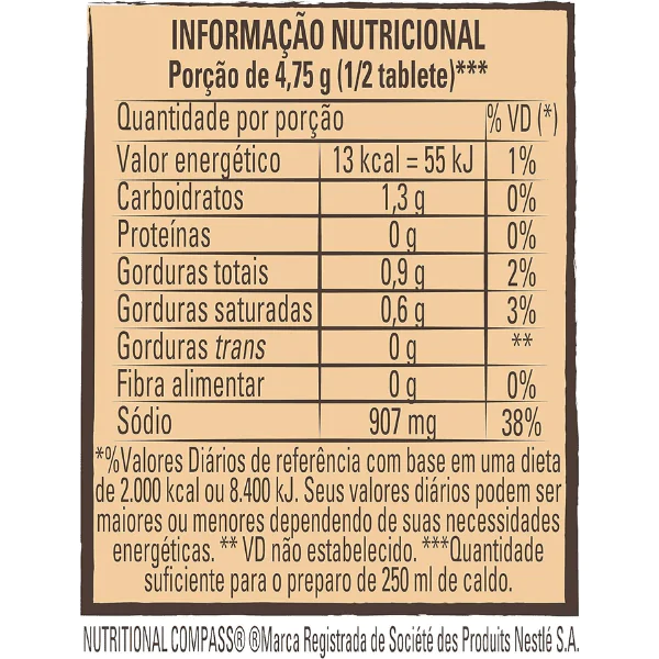 Caldo Tablete Maggi Costela - 57gr - Imagem 3