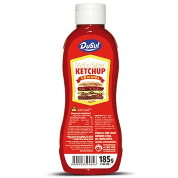 Ketchup DuSul Tradicional - 185gr