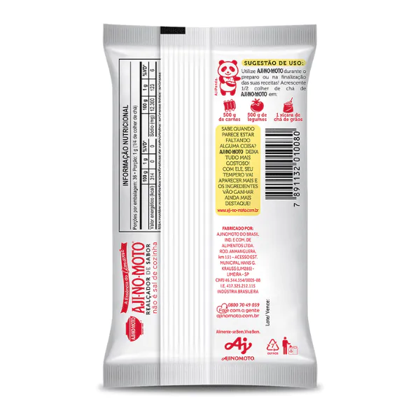 Realçador de Sabor Aji-No-Moto Floppy - 36gr - Imagem 2
