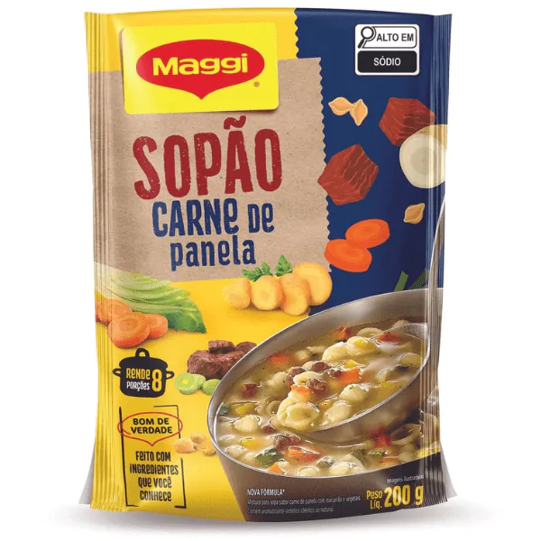 Sopão Maggi Carne de Panela - 200gr