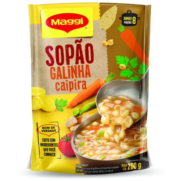 Sopão Maggi Galinha Caipira - 200gr