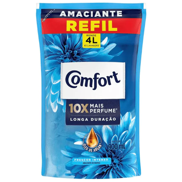 Amaciante Comfort Frescor Intenso Refil - 900ml - Imagem 1