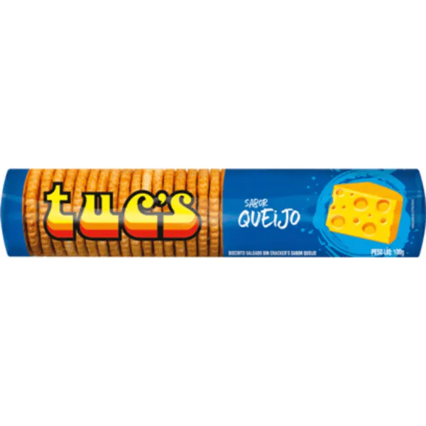 Biscoito Salgado Tucs Queijo - 100gr - Imagem 1