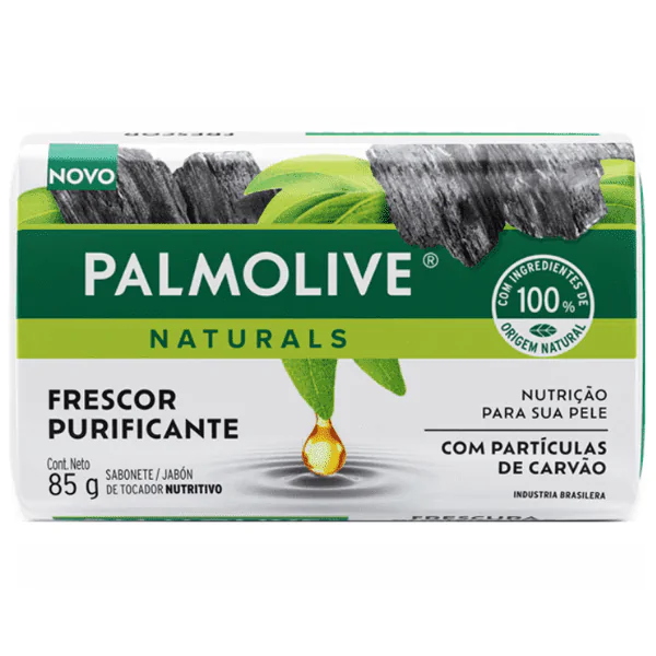Sabonete Palmolive Naturals Frescor Purificante - 85gr - Imagem 1