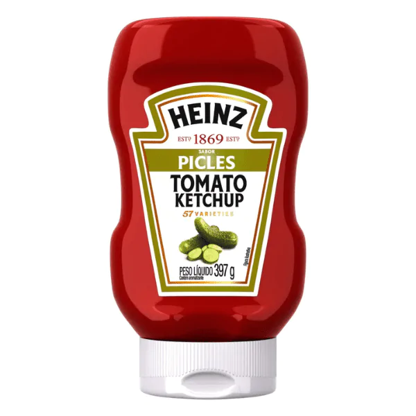 Ketchup Heinz Picles - 397gr - Imagem 1