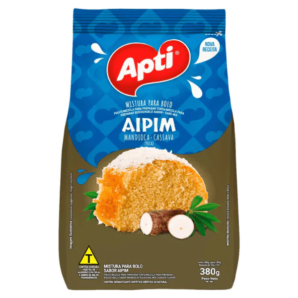 Mistura Bolo Apti Aipim - 380gr