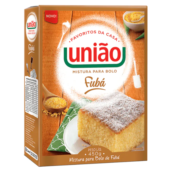 Mistura Bolo União Fubá - 400gr - Imagem 1