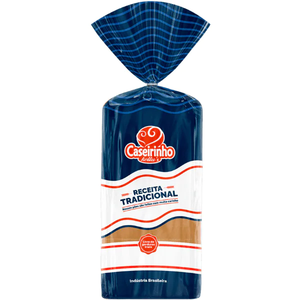 Pão de Forma Tradicional Caseirinho - 400gr-0 Pão de Forma Tradicional Nice - 400gr - Imagem 1
