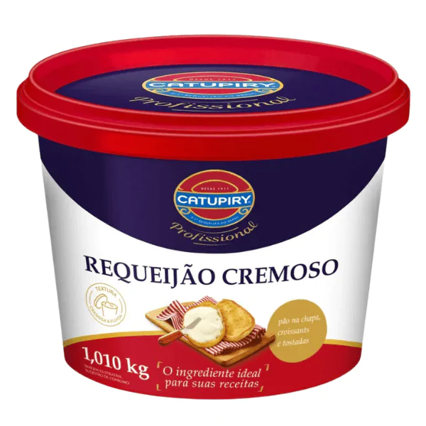 Requeijão Catupiry Balde - 1,01Kg - Imagem 1