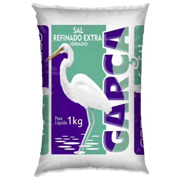 Sal Refinado Garça - 1Kg - Imagem 1