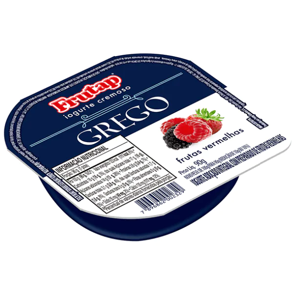 Iogurte Grego Frutap com Geleia de Frutas Vermelhas - 90gr - Imagem 1