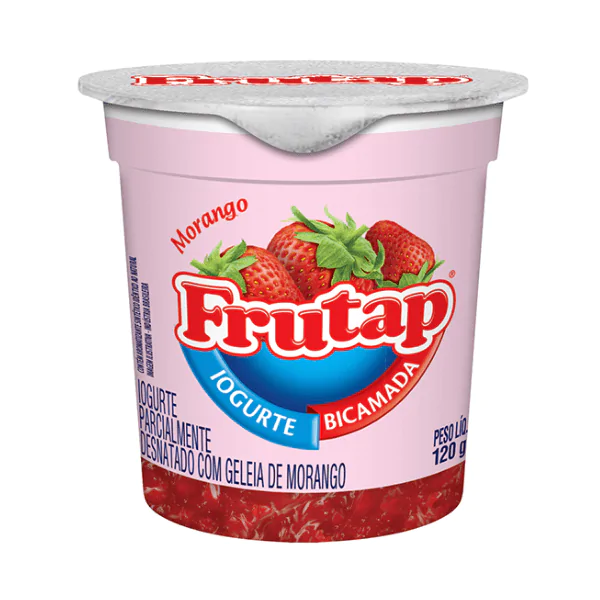 Iogurte Frutap Morango com Geleia de Morango - 120gr - Imagem 1