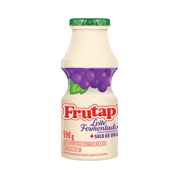 Leite Fermentado Frutap Uva - 170gr - Imagem 1