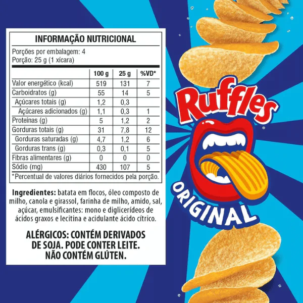 Ruffles Tubo Original - 100gr - Imagem 2