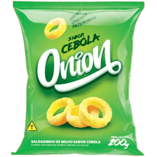 Salgadinho Semalo Onion Cebola - 200gr - Imagem 1