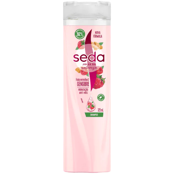 Shampoo Seda Frutas Vermelhas e Gengibre - 325ml