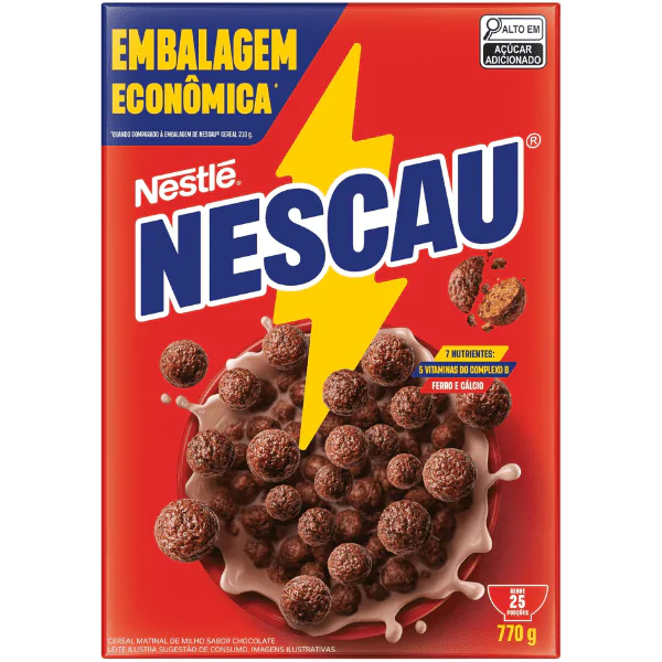 Cereal Matinal Nestlé Nescau - 770gr - Imagem 1