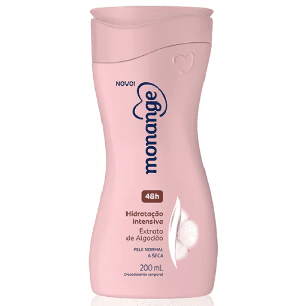 Creme Hidratante Intensivo Monange Pele Normal - 200ml