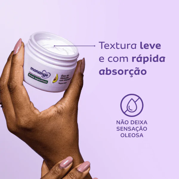 Creme Hidratante Monange Áreas Específicas Abacate - 50gr - Imagem 5