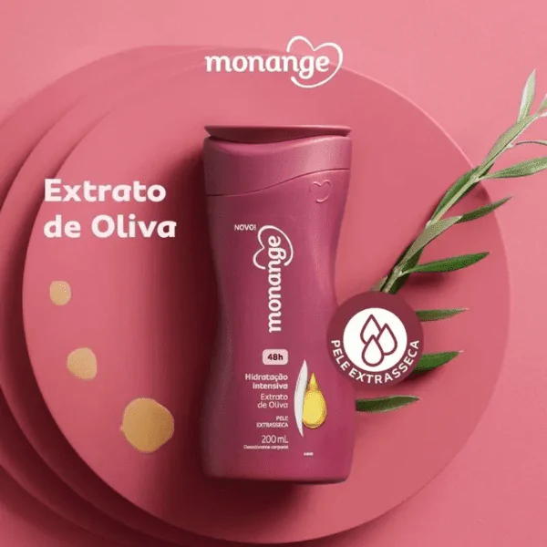 Creme Hidratante Intensivo Monange Extra Seca - 200ml - Imagem 2