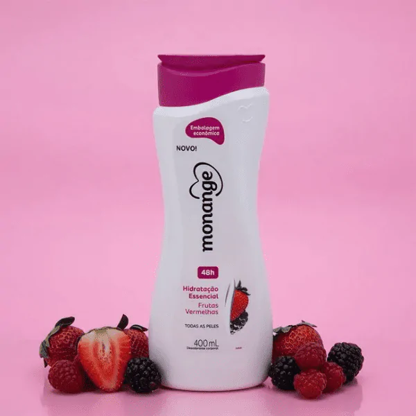Creme Hidratante Monange Frutas Vermelhas - 400ml - Imagem 5