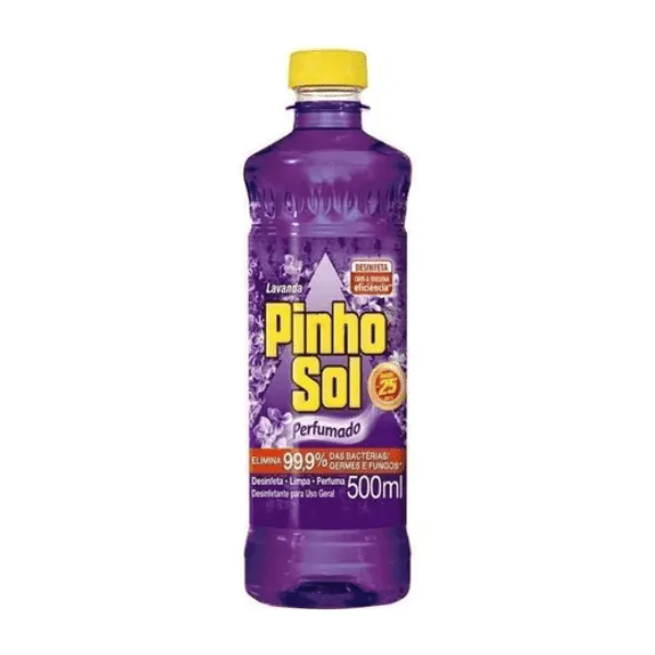 Desinfetante Pinho Sol Perfumado Lavanda - 500ml - Imagem 1