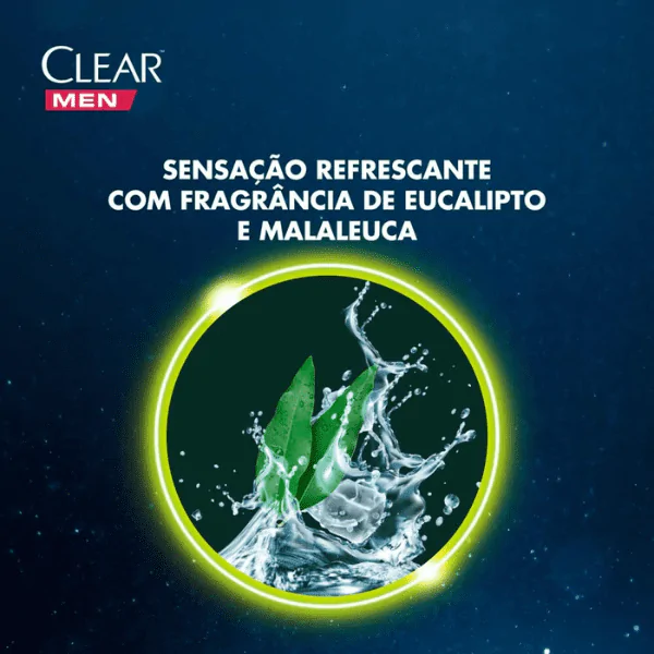 Shampoo Clear Anticaspa Limpeza Diária 2 em 1 - 400ml - Imagem 5