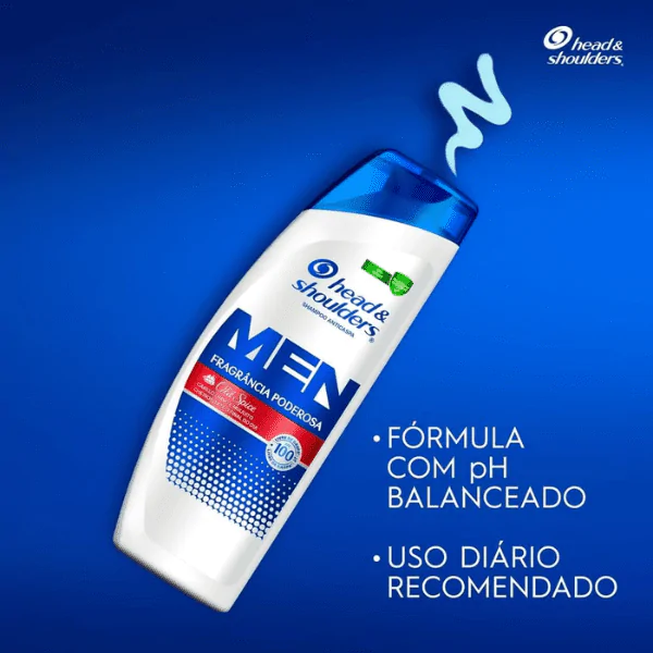 Shampoo Head Shouders Poderosa Old Spice - 400ml - Imagem 6