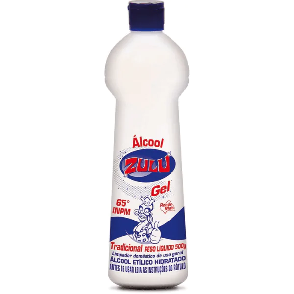 Álcool em Gel Zulu - 500gr