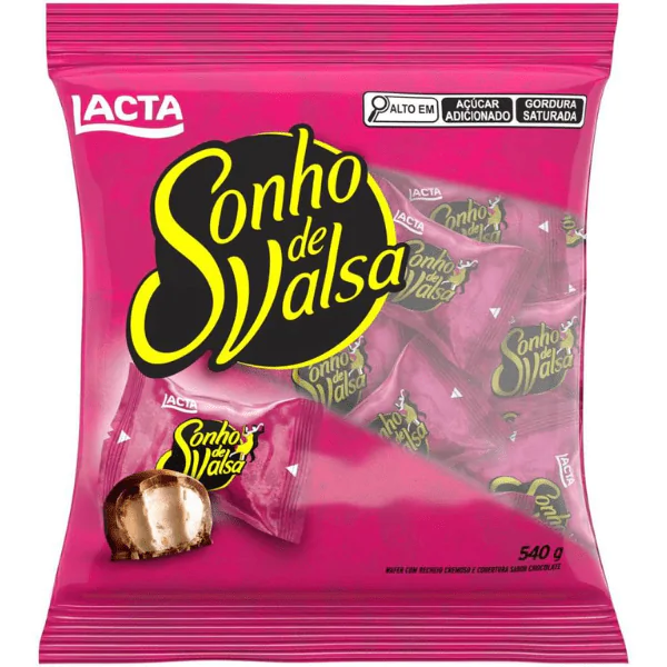 Bombom Lacta Sonho de Valsa - 540gr - Imagem 1