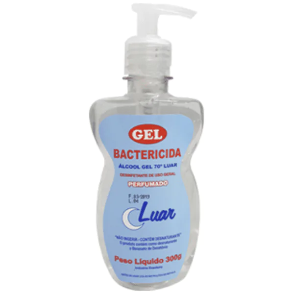 Álcool em Gel Bactericida Luar - 280gr