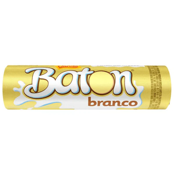 Chocolate Garoto Baton Branco - 16gr - Imagem 1