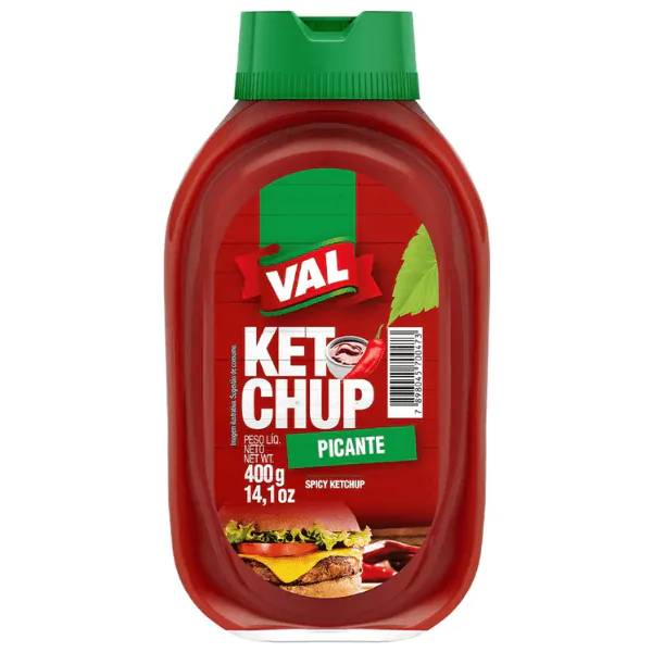 Ketchup Val Picante - 400gr - Imagem 1