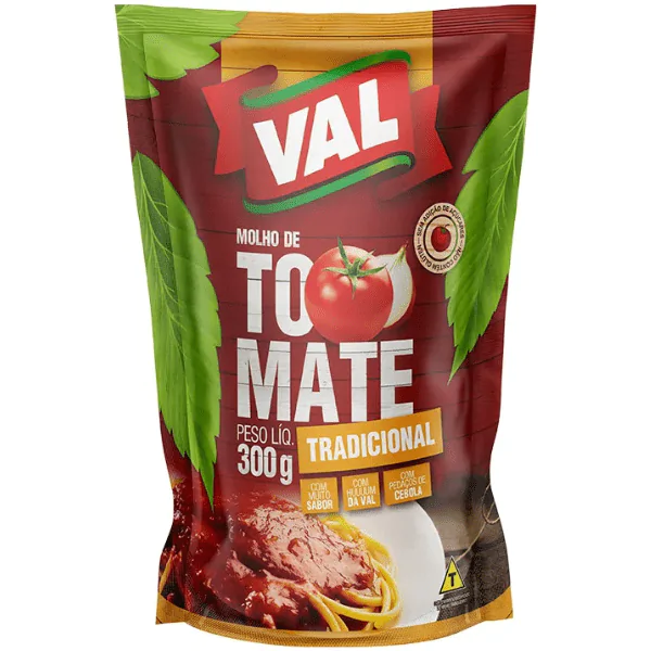 Molho de Tomate Val Tradicional - 300g