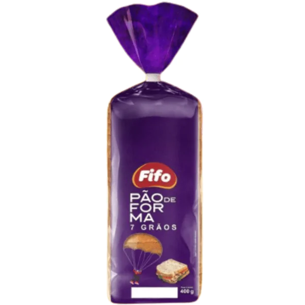 Pão de Forma Integral 7 Grãos Fifo - 400gr - Imagem 1