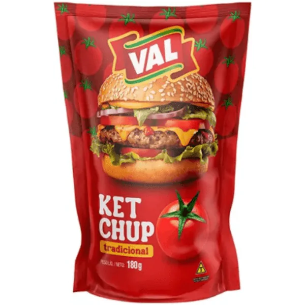 Ketchup Val Tradicional - 180gr - Imagem 1