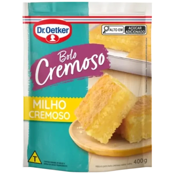Mistura Bolo Dr Oetcker Milho Cremoso - 400gr - Imagem 1
