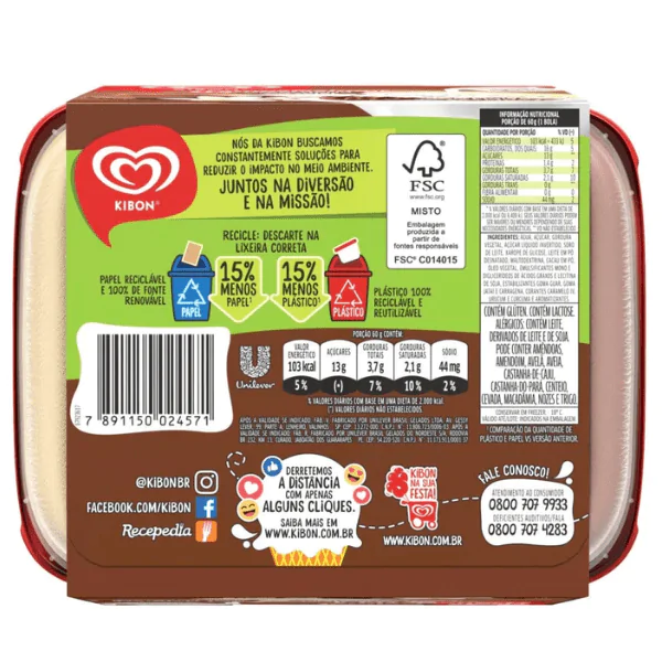 Sorvete Kibon Napolitano Especial - 2L - Imagem 2