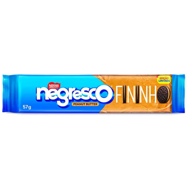 Biscoito Negresco Fininho Peanut Butter - 57g - Imagem 1