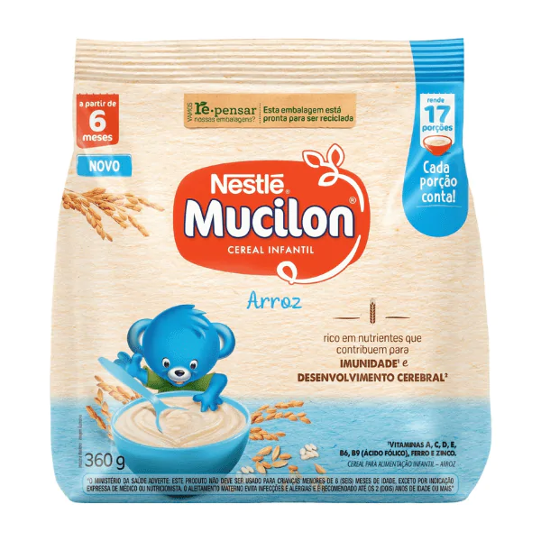 Cereal Infantil Mucilon Arroz - 360g