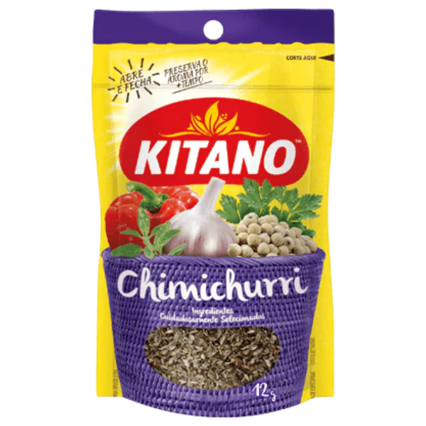 Chimichurri Kitano Embalagem - 12gr - Imagem 1