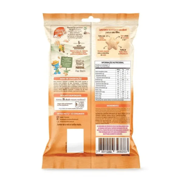 Lanchinho Mucilon Laranja e Banana - 35g - Imagem 2