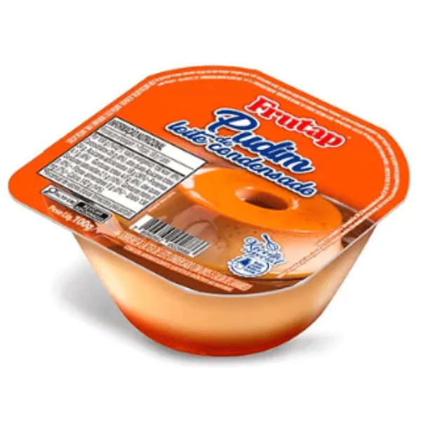 Sobremesa Frutap Pudim de Leite C/ Caramelo - 100gr - Imagem 1