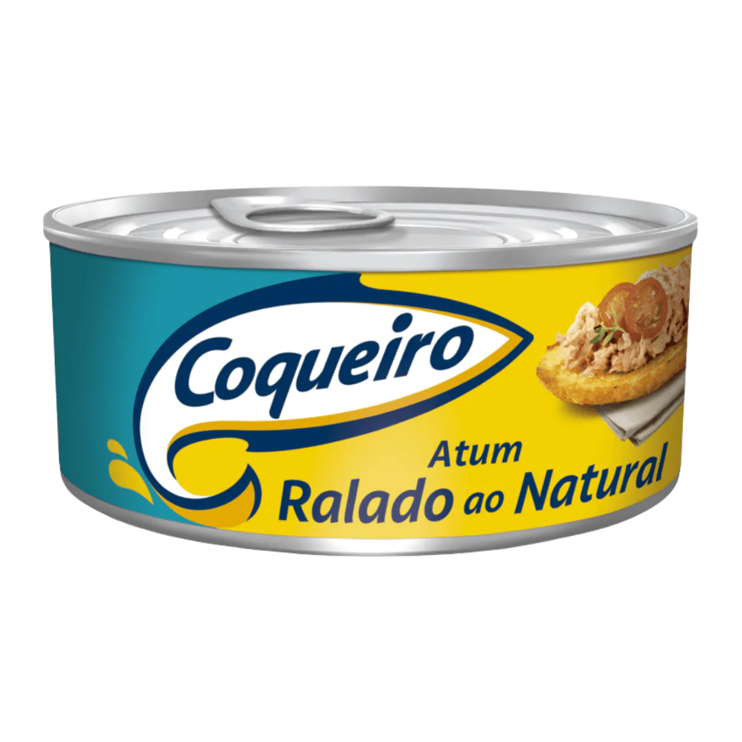 Atum Coqueiro Ralado Natural - 170gr - Imagem 1