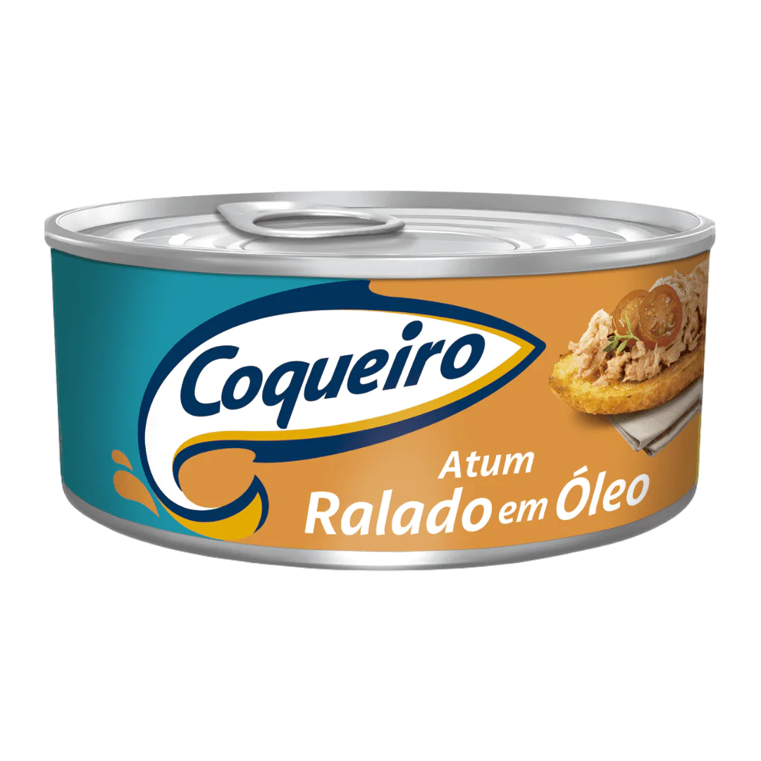 Atum Coqueiro Ralado em Óleo - 170gr - Imagem 1
