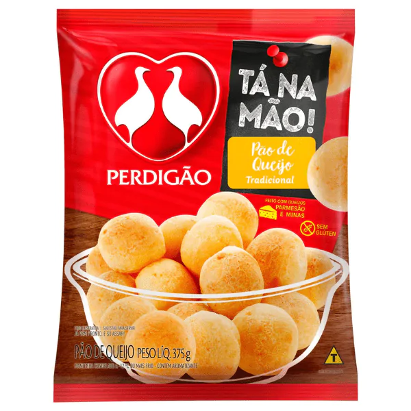 Pão de Queijo Perdigão Tradicional - 375gr - Imagem 1