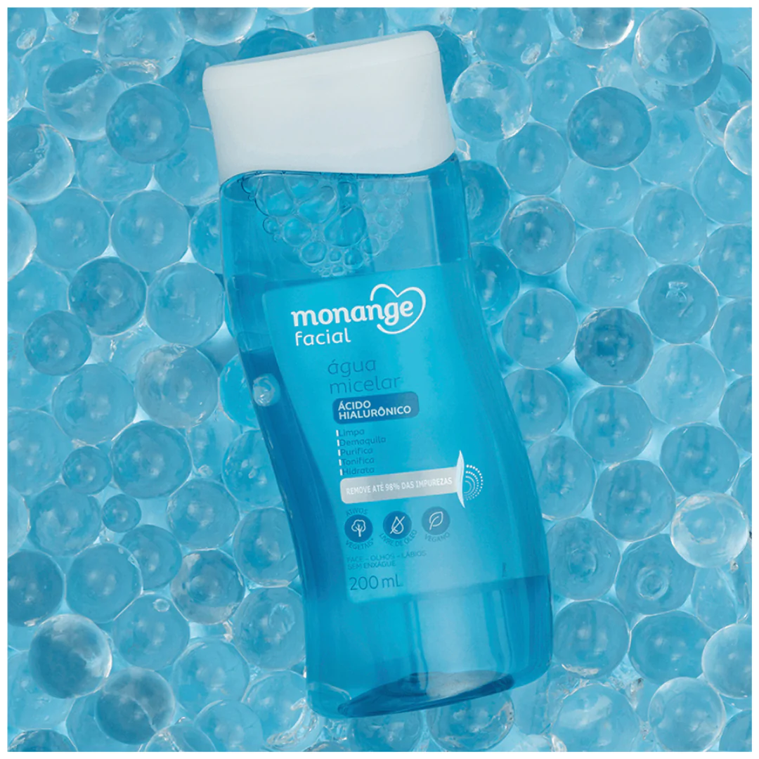Água Micelar Monange com Hialurônico - 200ml - Imagem 2