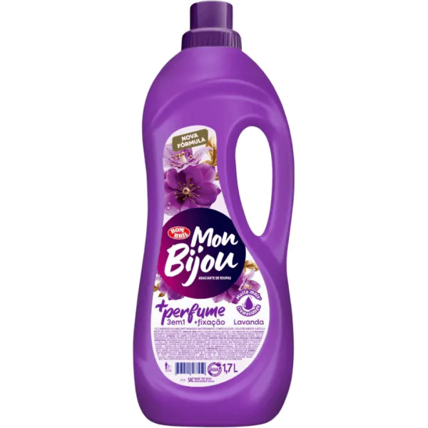 Amaciante Mon Bijou 3em1 Lavanda - 1,7L