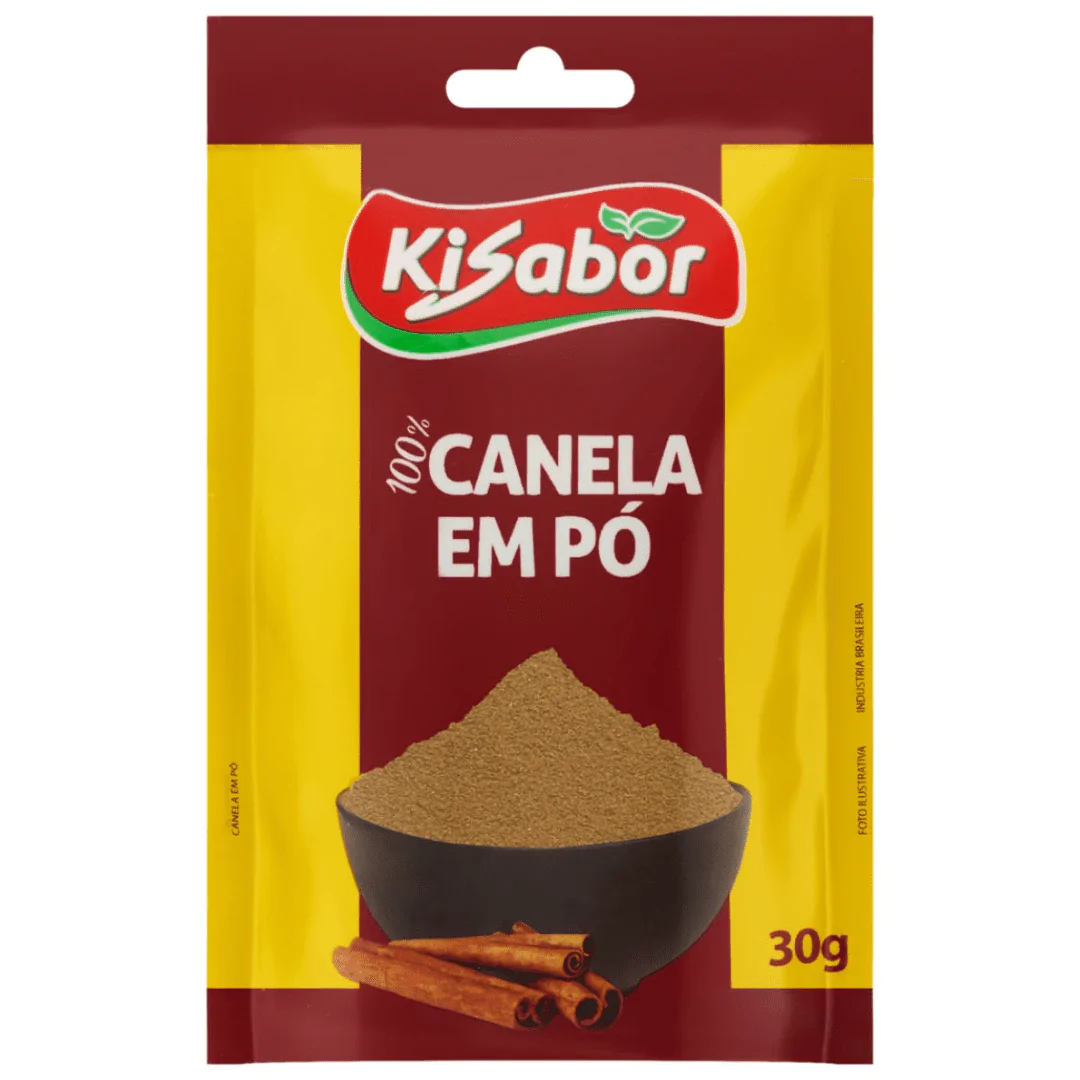 Canela em Pó KiSabor - 20gr - Imagem 1